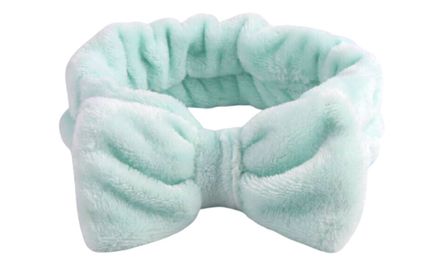 Image 3: Bow Plush Headband