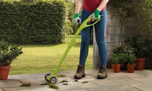 Electric Weed Sweeper with Optional Spare Brushes