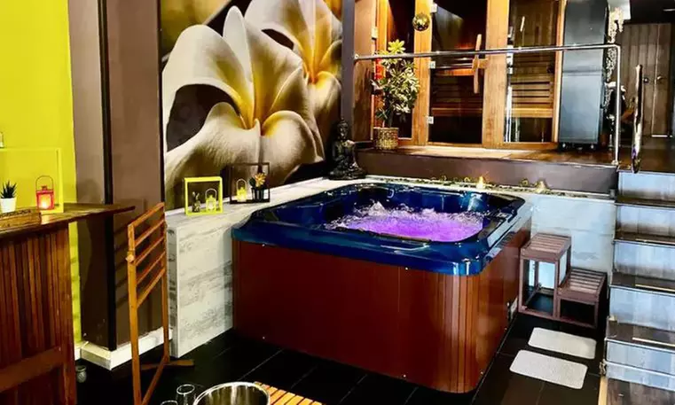 Plan exclusivo de spa para consentiros en pareja con masaje y tratamiento sensorial a elegir en AquaSpa Valdemoro - Primary Image