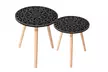 1 ou 2 petites tables avec plateau motif mandala, livraison gratuite - Image 2