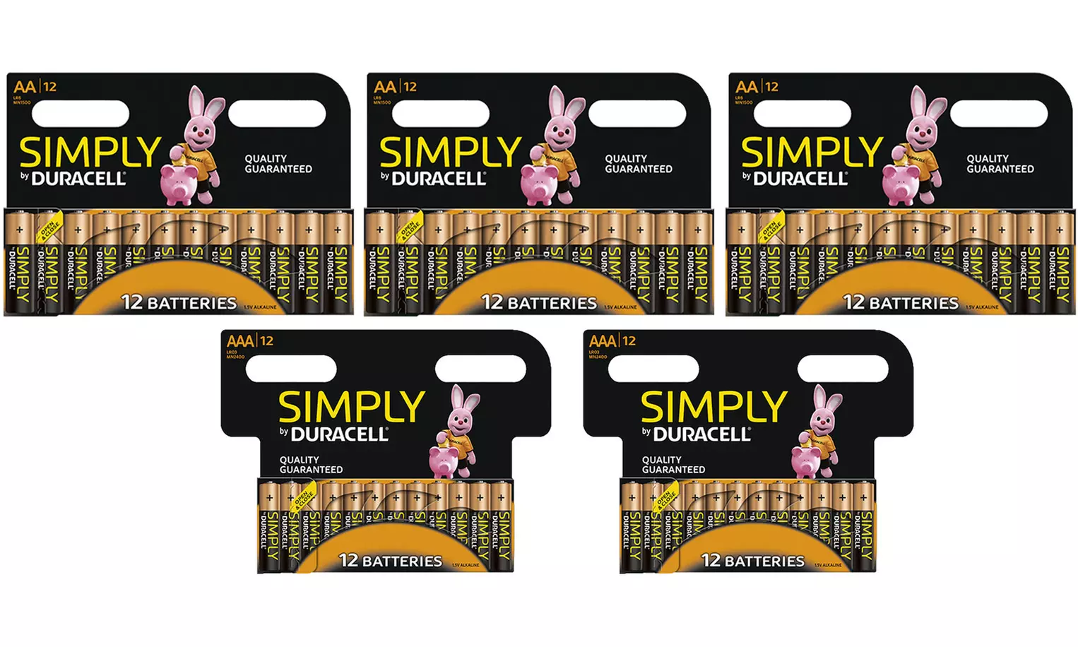 AA or AAA Duracell Batteries