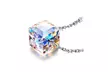 Collier Aurora en argent sterling faits de cristaux Swarovski® Philip Jones - Second Medium