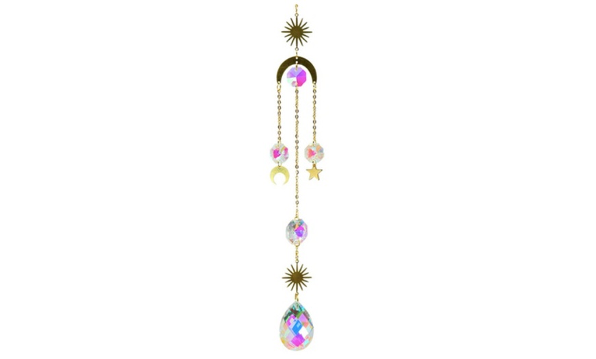 Image 6: Crystal Prisms Sun Wind Chimes