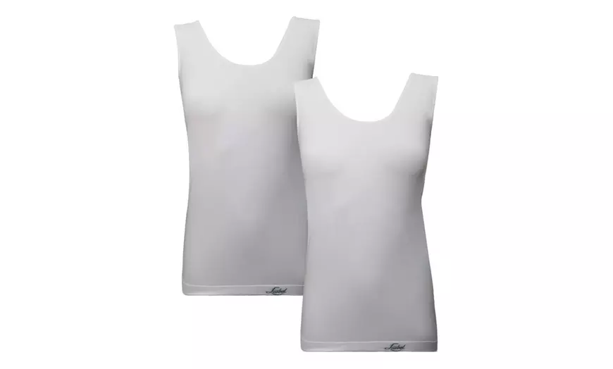 Image 28: Culottes et débardeurs pour femme en microfibre douce sans couture