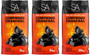 100% Natural Lumpwood Charcoal for Barbecues