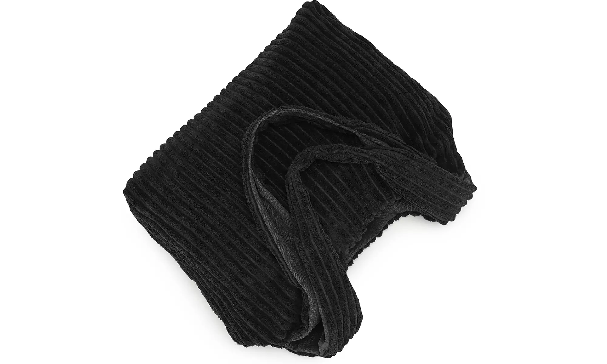 Women's Reversible Corduroy Shoulder Bag With Spacious Interior