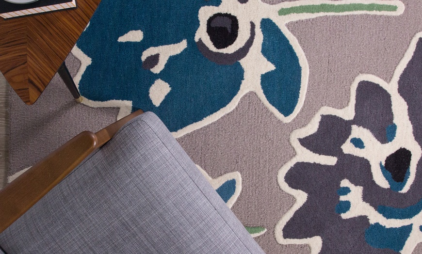 Image 3: Hand-Crafted Wool Rugs - 7 designs