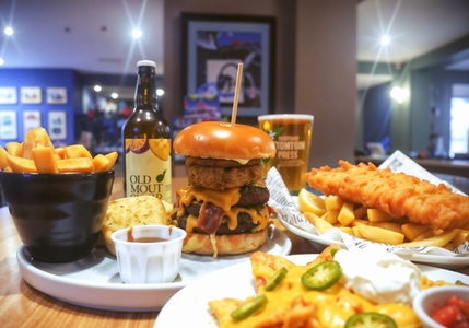 Any Main, Any Side, Any Dessert & Beer, Cocktail or Soft Drink - For 1 - The Anchor