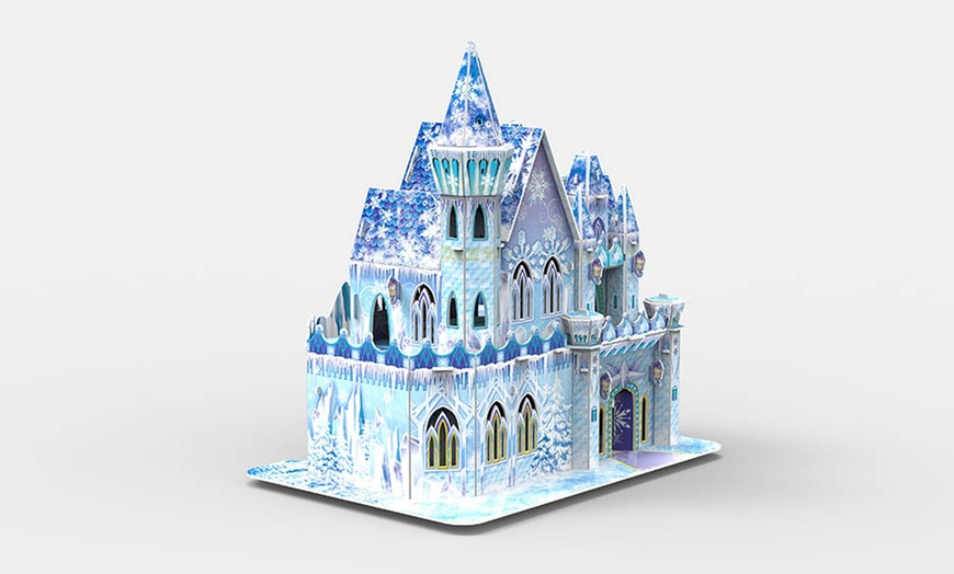 Image 8: Build Your Own Mini Ice Castle Dollhouse Kit