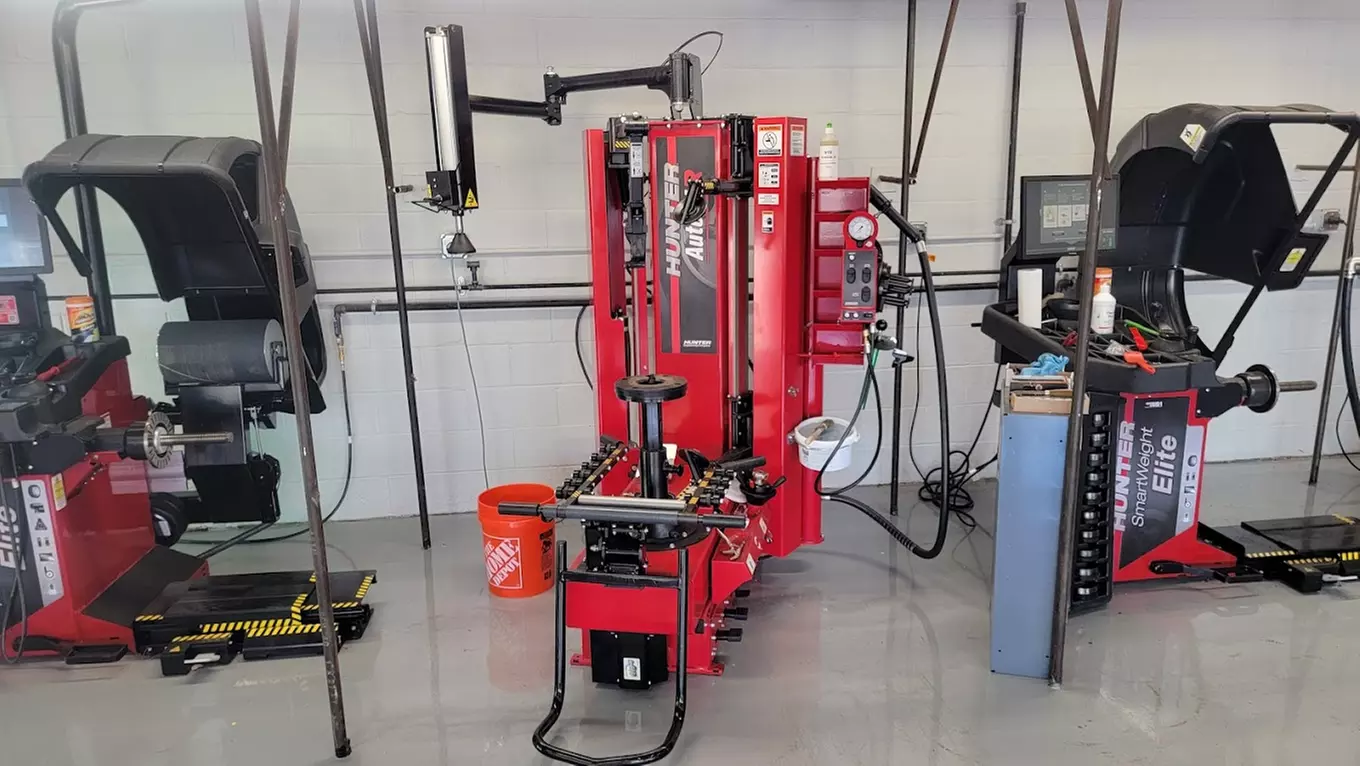 Four-Wheel Alignment, Tire Rotation, Balance, and Nitrogen Fill at RNR Tire Express (Up to 57% Off) - Primary Image