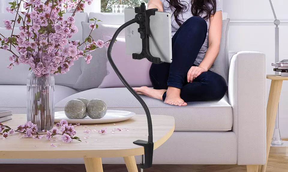 Support 360° en aluminium pour tablette tactile - Primary Image