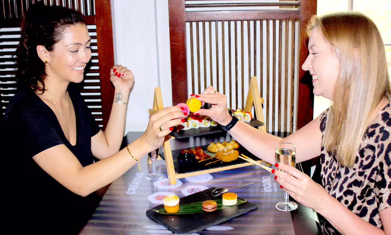 Price Drop- Act Fast! - Sushi & Asain Tapas Afternoon Tea with Fizz!