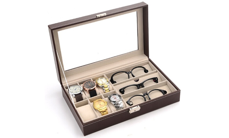 Image 2: Watch and Sunglasses Case