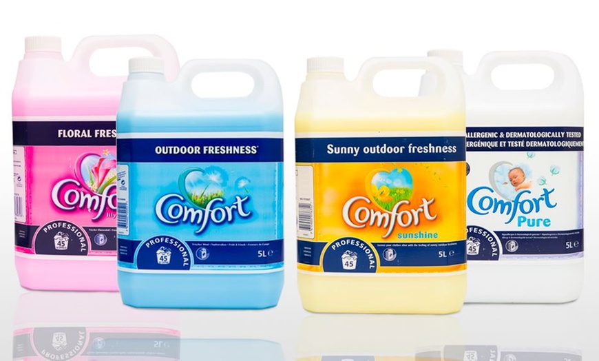 Image 2: 5L of Comfort Fabric Softener