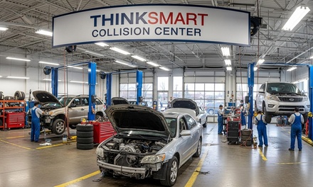 Full Synthetic Oil Change 5/4 + Filter Replacement + Courtesy Check - thinksmart collision center