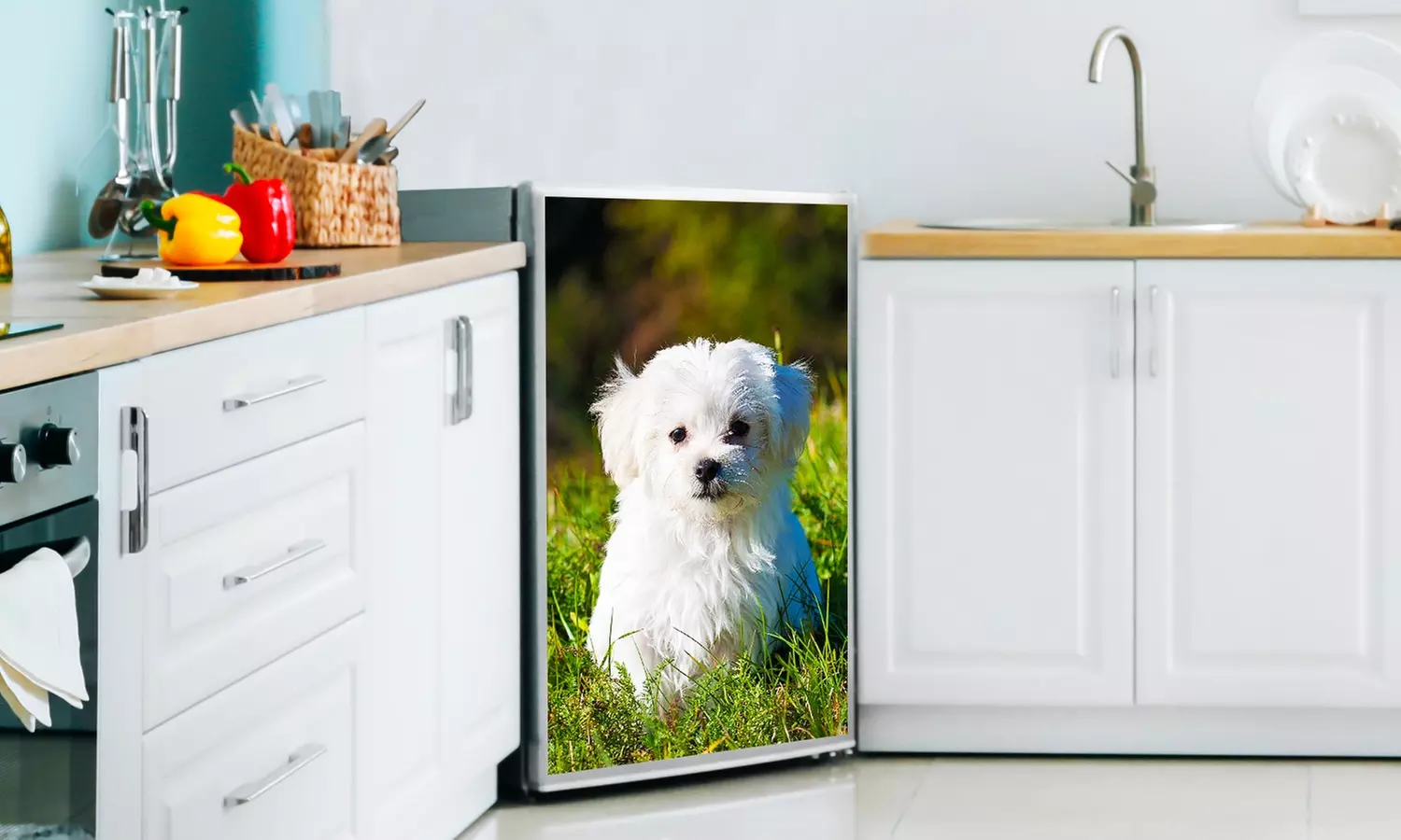 Autocollant de réfrigérateur personnalisable, taille au choix sur le site Hello Deco ( jusqu'à 60% de réduction) - Primary Image