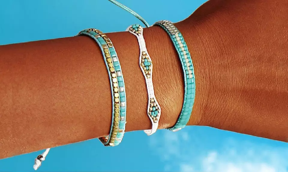 1 ou 2 sets de 3 bracelets "Bali" - Primary Image