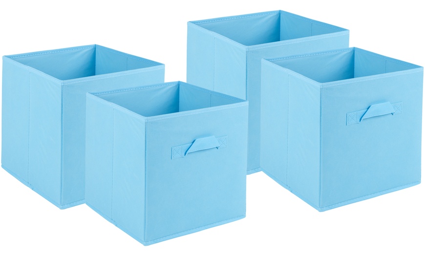 Image 17: Four-Pack of Storage Folding Boxes