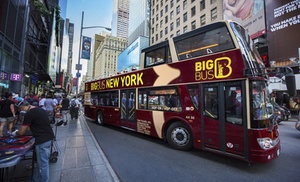 Hop-on, hop-off-bustour door New York – pas voor 1 of 2 dagen