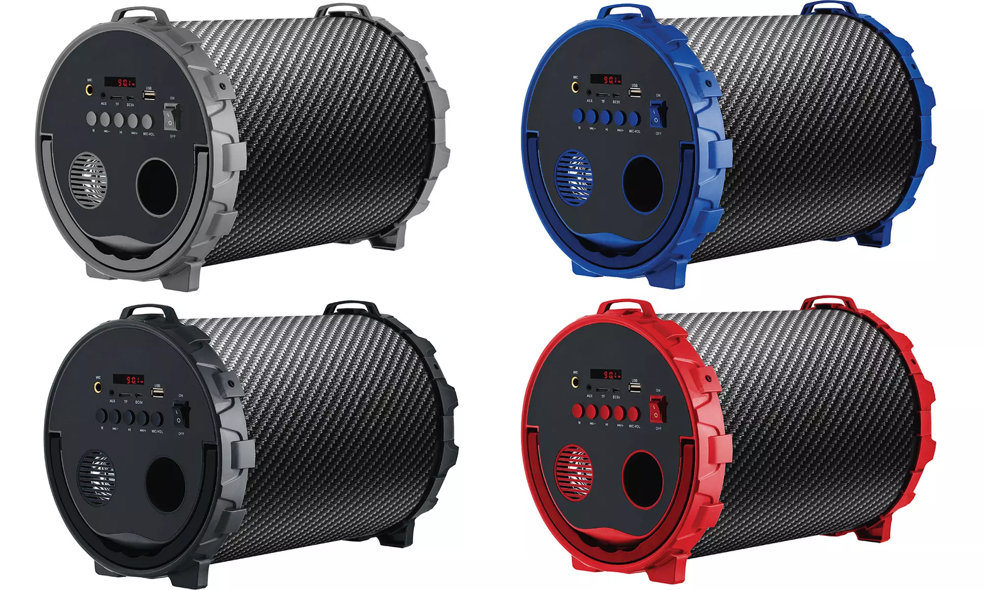 2BOOM BX318 Portable Wireless Bluetooth Speaker with Mic Input - Primary Image