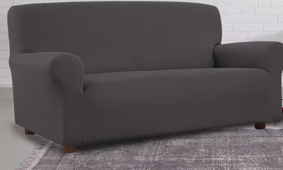 Housse de canapé élastique anti-taches made in Italy, coloris au choix