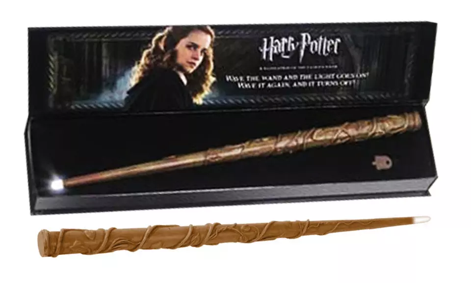 Baguette Harry Potter et Hermione avec embout lumineux - Second Medium