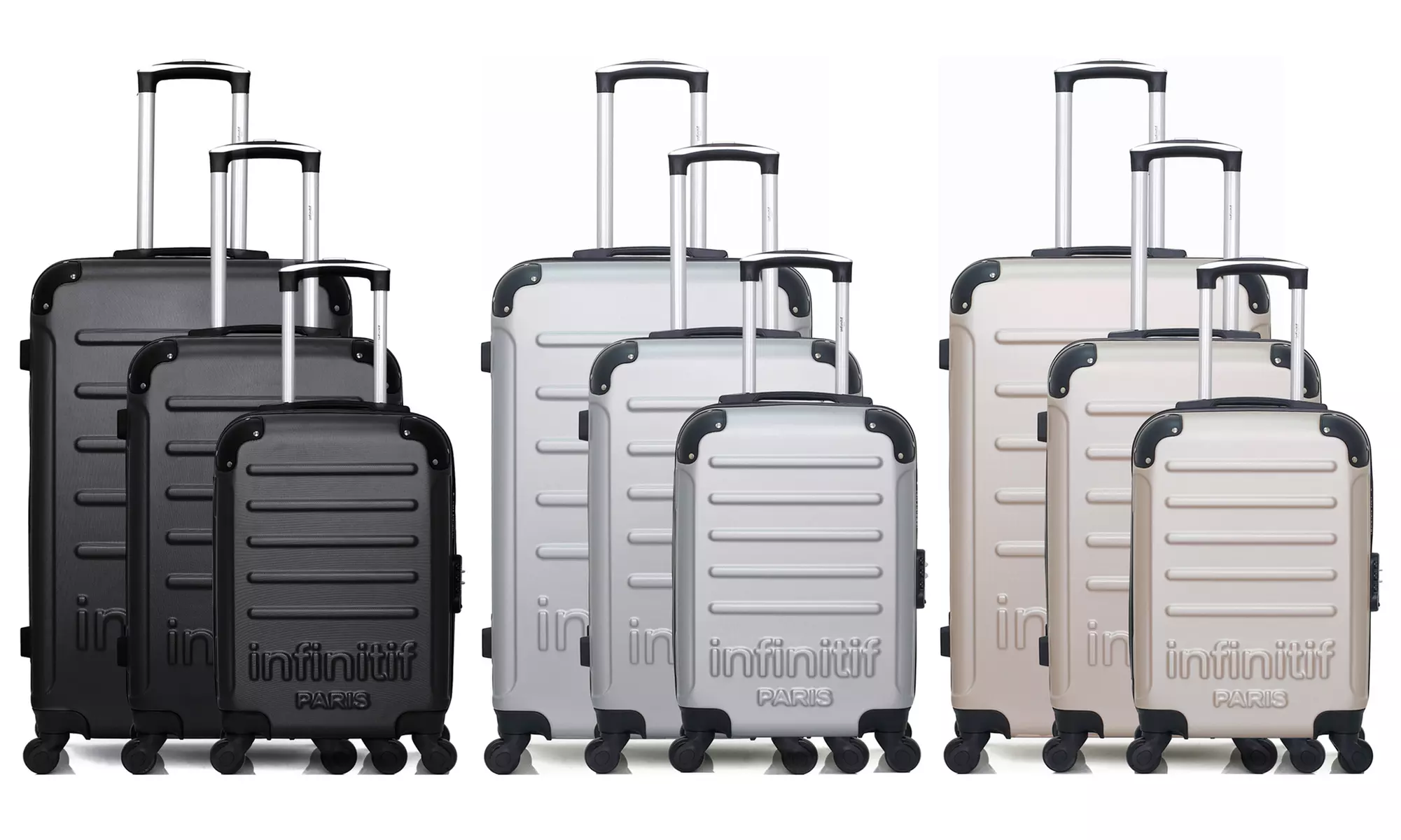 Conjunto de 3 maletas modelo Horten con envío gratuito - Primary Image