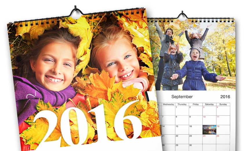 Image 2: Personalised A3 Calendar