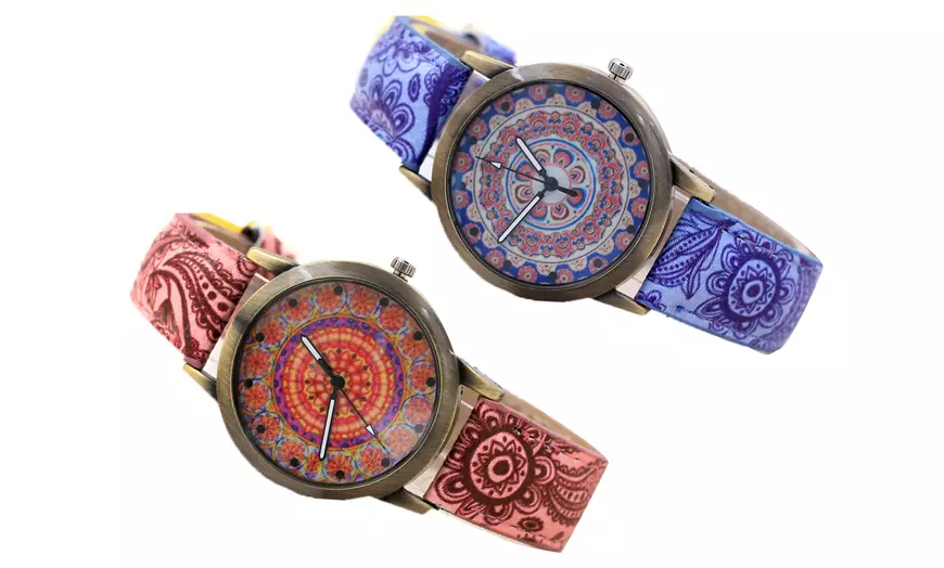 Image 9: Mandala horloges