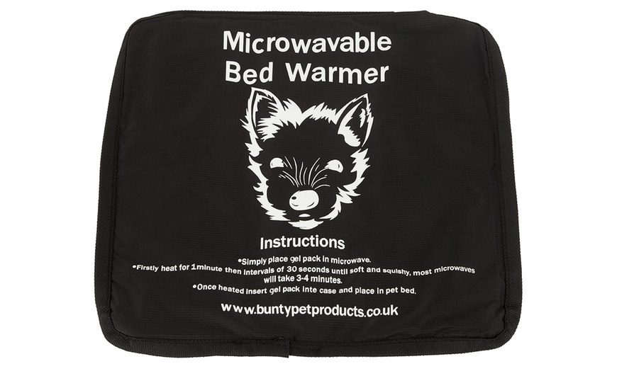 Image 3: Bunty Microwavable Pet Bed Warmer