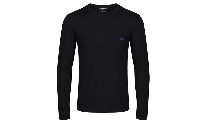 Image 3: Armani Long Sleeve T-Shirt