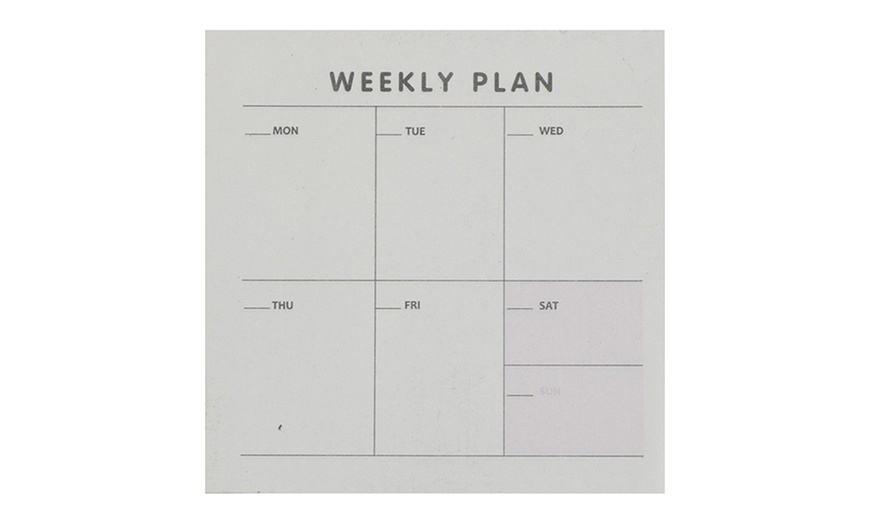 Image 6: Four Weekly Check or Planner List Pads