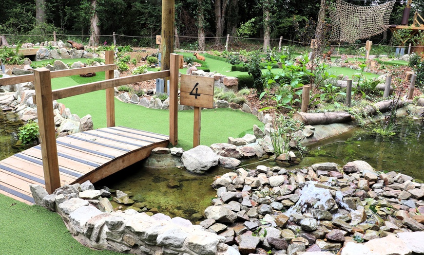 Image 3: Up to 40% Off on Golf - Mini Golf (Activity / Experience) at Iron Pit Woods Adventure