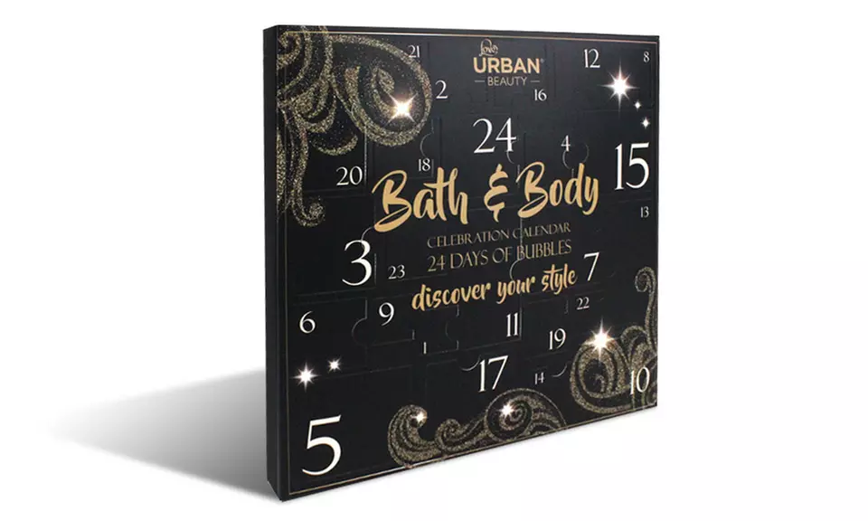 Calendrier de l'avent produits de bain et de corps Love Urban Beauty - Second Medium