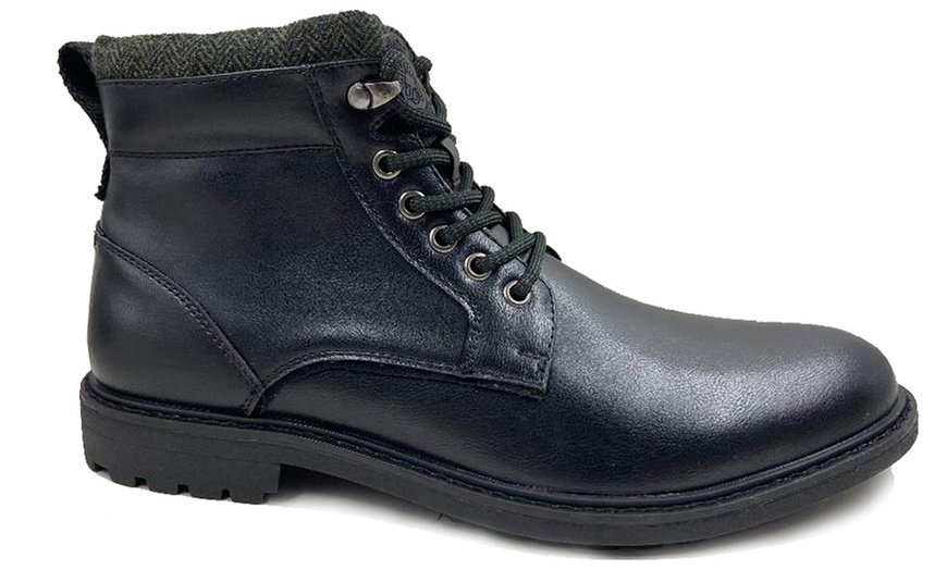 Image 14: Men's Lace Up Ankle Boots