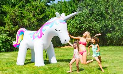 Riesiger Wassersprinkler