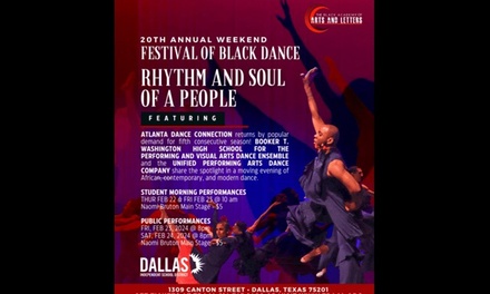 20th Annual Weekend Festival - 19th Annual Weekend Festival Of Black ...