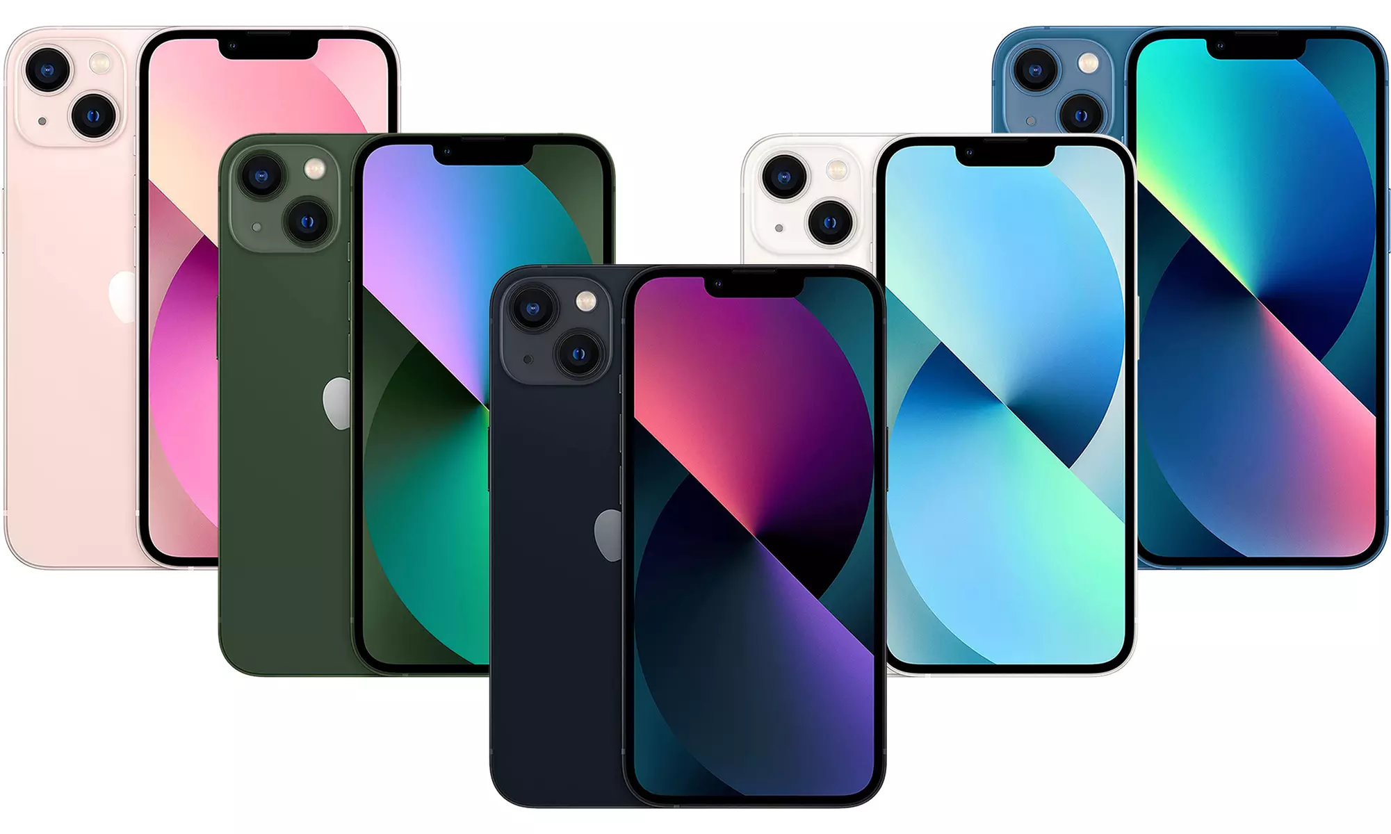 Neues Apple iPhone 13 128 oder 256 GB in der Farbe nach Wahl - Primary Image