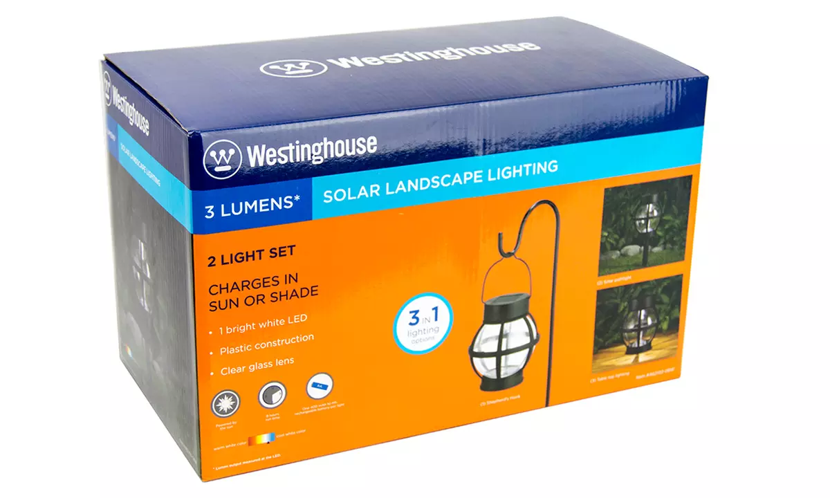 Westinghouse Solar Landscape Lighting Set (2-Pack) - Image 6