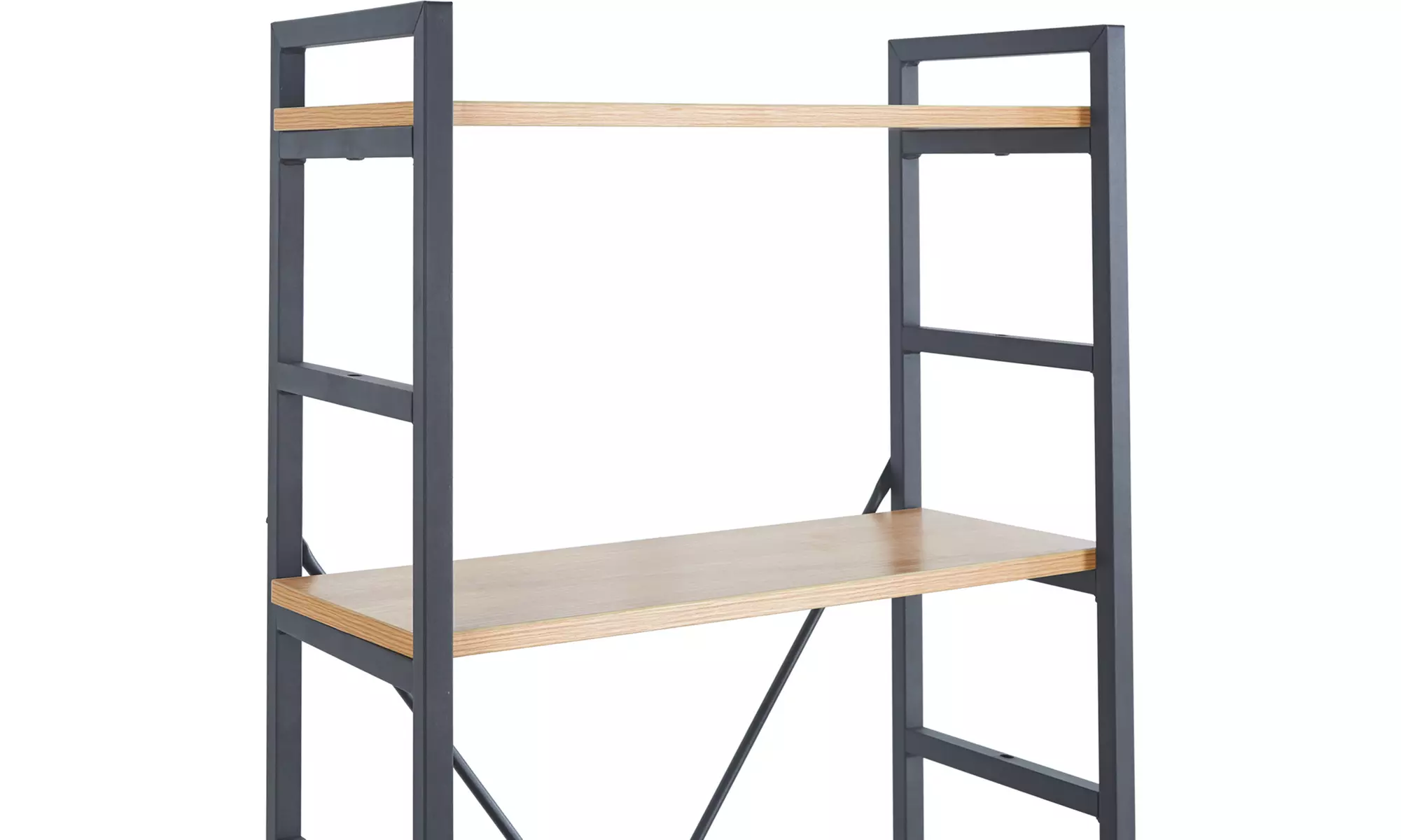 Sampur Holz- und Stahlregale, Industriestil