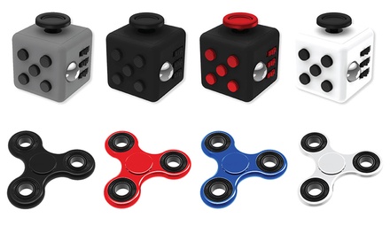 Fidget Spinner Or Fidget Cube 1 2 Or 3 Pack Toys