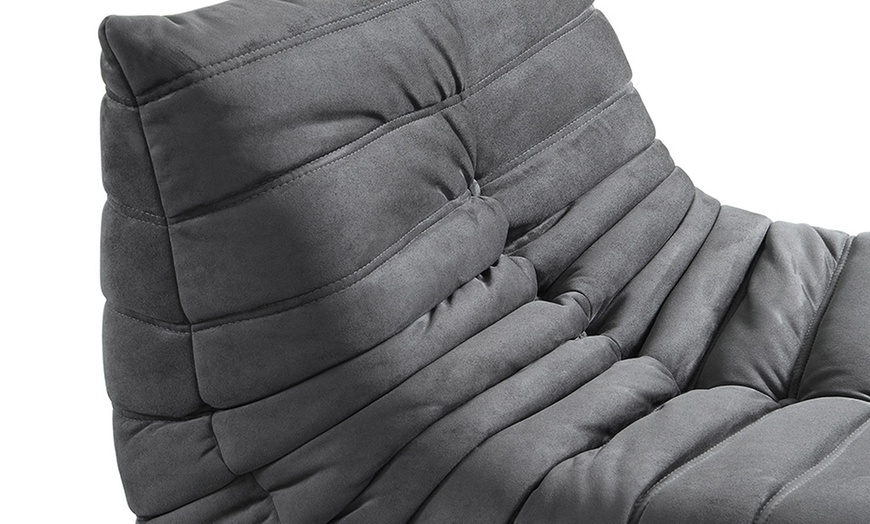 Image 4: Home Deluxe Relaxsessel mit Hocker