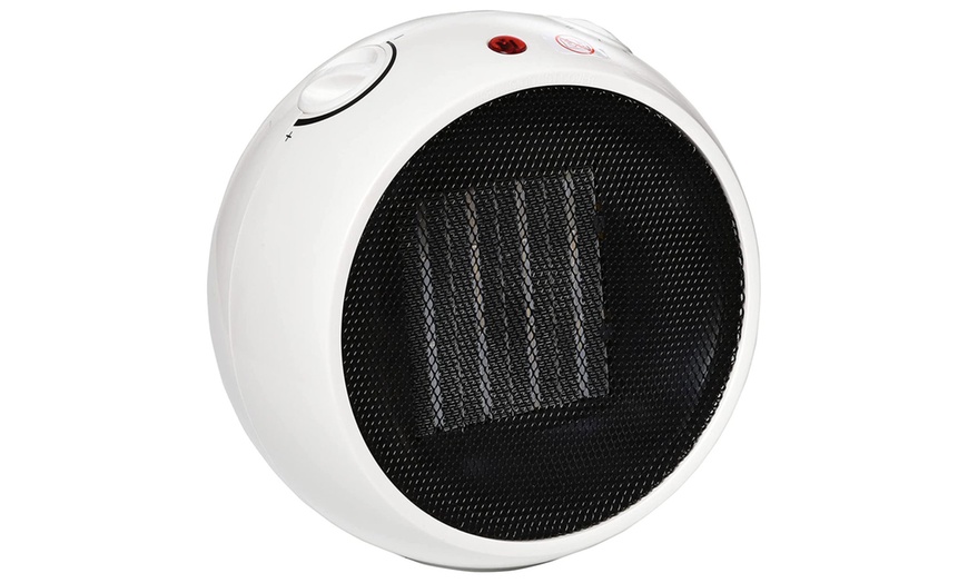 Image 2: Homcom Small Table Top Space Heater