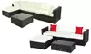 Outsunny Rattan Wicker Patio Set (2-, 5-, or 6-Piece)