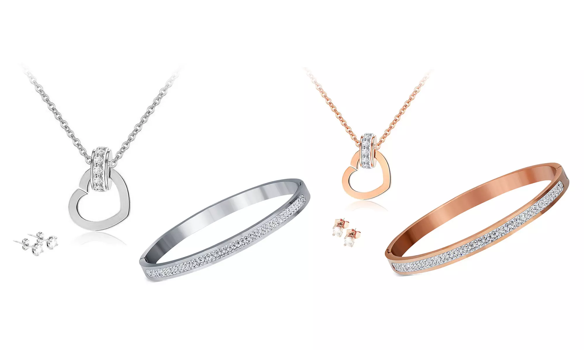 Ensemble de bijoux Kady orné de cristaux de Swarovski® - Primary Image