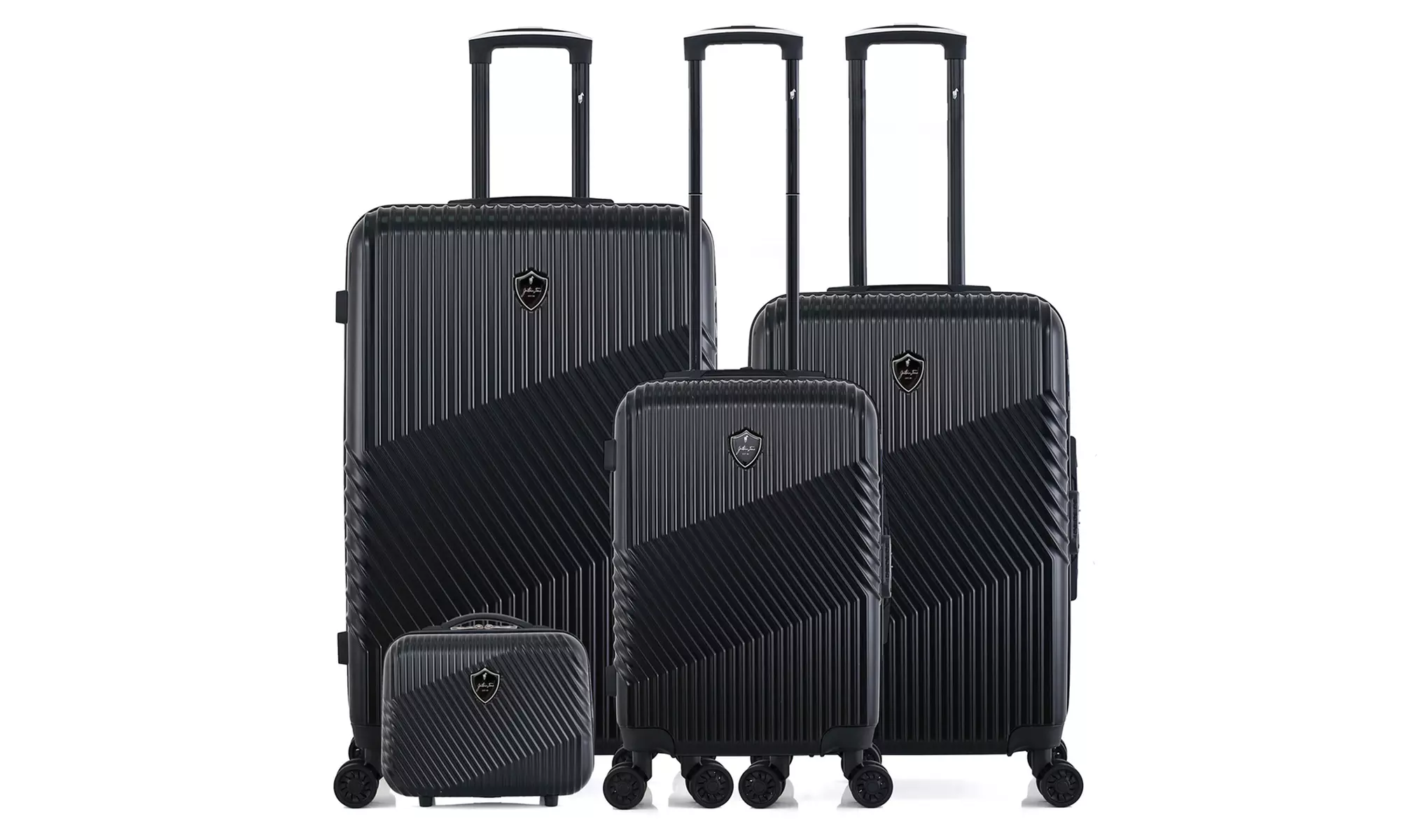 Lot de 3 valises et 1 vanity Peter-C