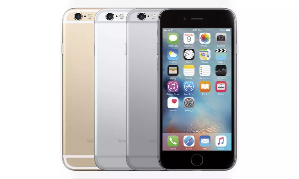 Apple iPhone 6 (Verizon and GSM Unlocked) (Scratch & Dent) with MFi-Certified Lightning Cable and Generic Power Adapter - Primary Image