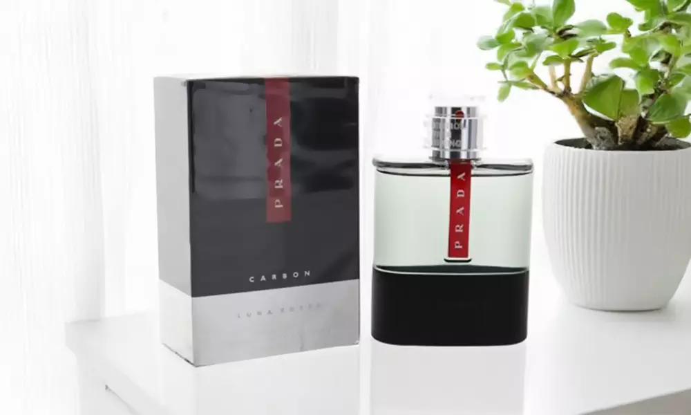 Prada Luna Rossa Carbon By Prada 5.0 Oz Eau De Toilette Spray New In Box For Men - Primary Image