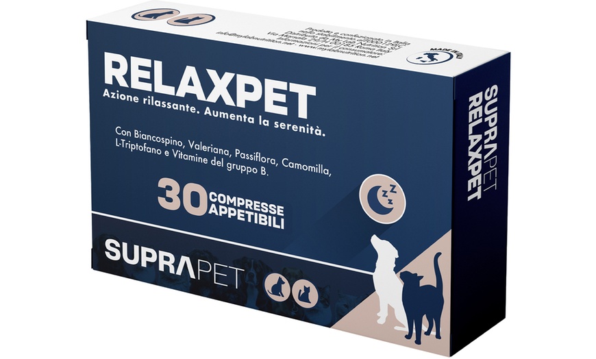 Image 1: 30 o 60 compresse per cani Relax Suprapet