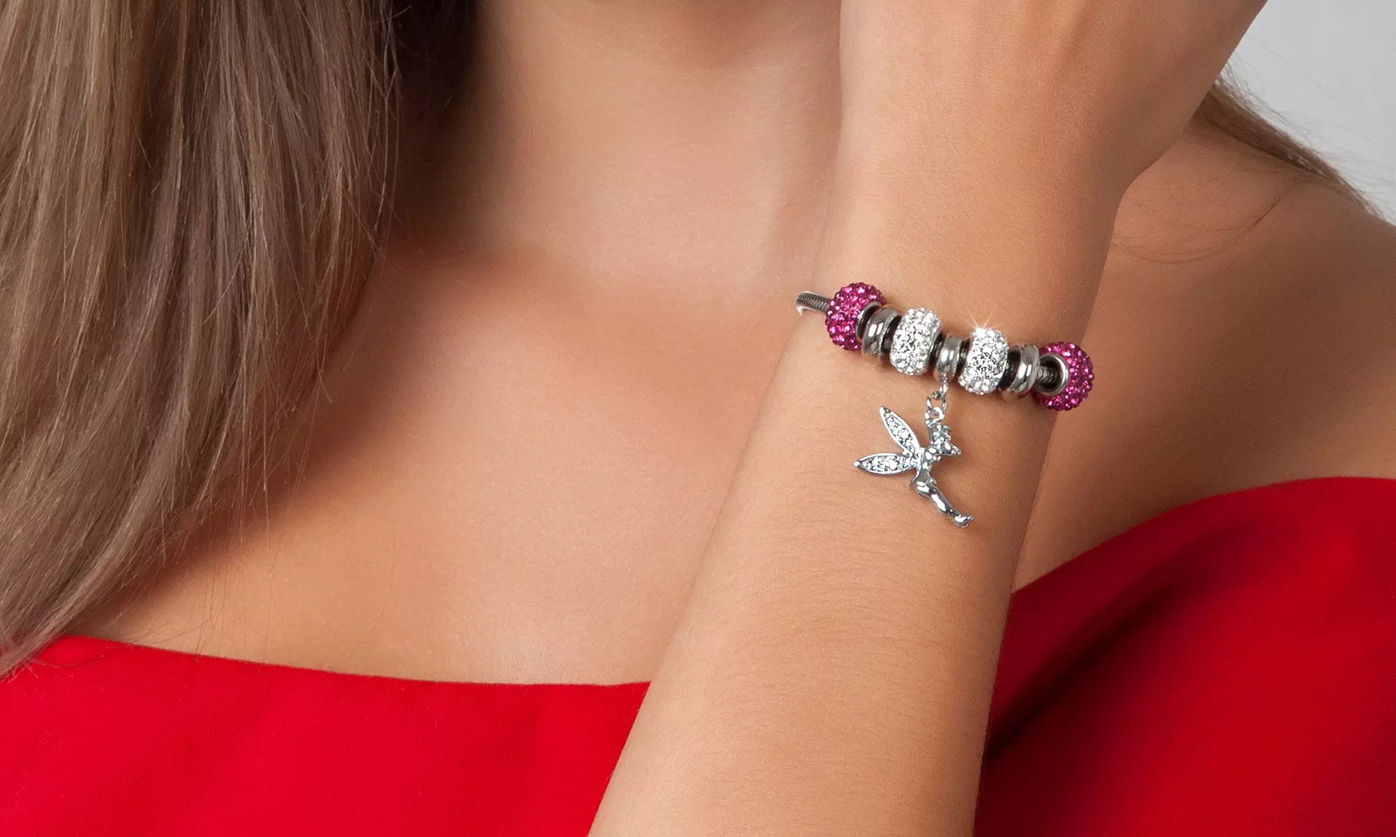 Bracciale in Cristallo SC Crystal, Design Minimalista